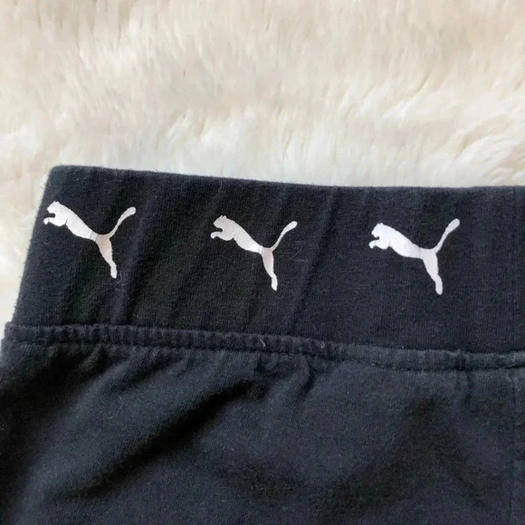 Puma  Girls Black Capri Pants Size Medium - Picture 14 of 15